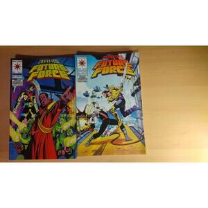 Rai and the Future Force #12 #13 Valiant Comics 2 Comic Set READ DESC Japan